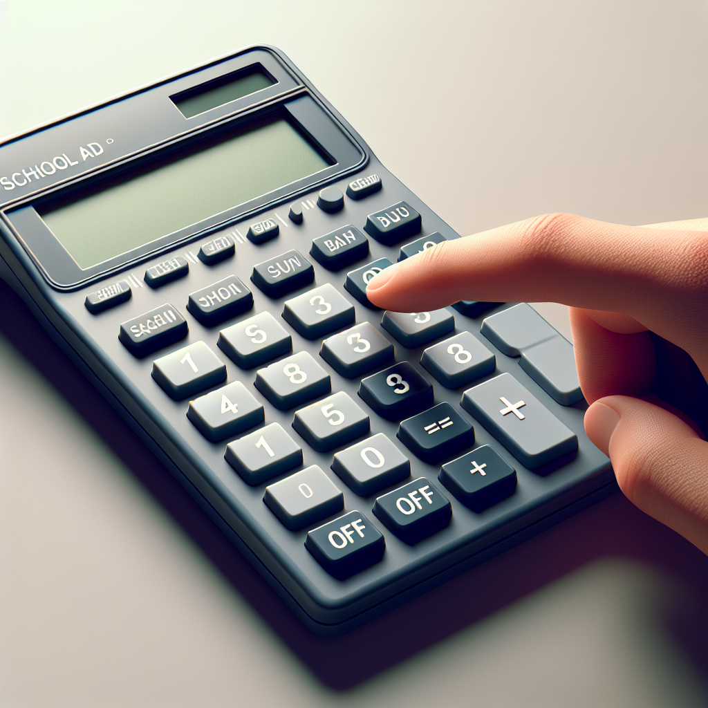 How to Turn off a Normal School Calculator?