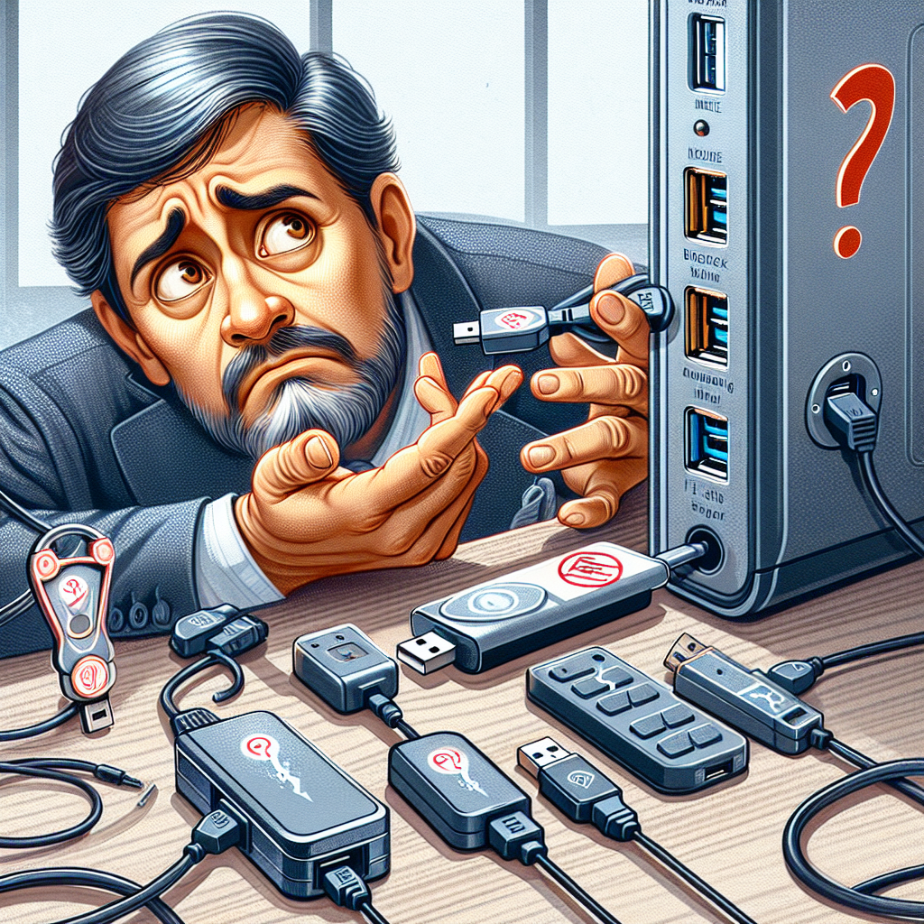 What Should I Do If a Device Connected to My USB Splitter Is Not Recognized?