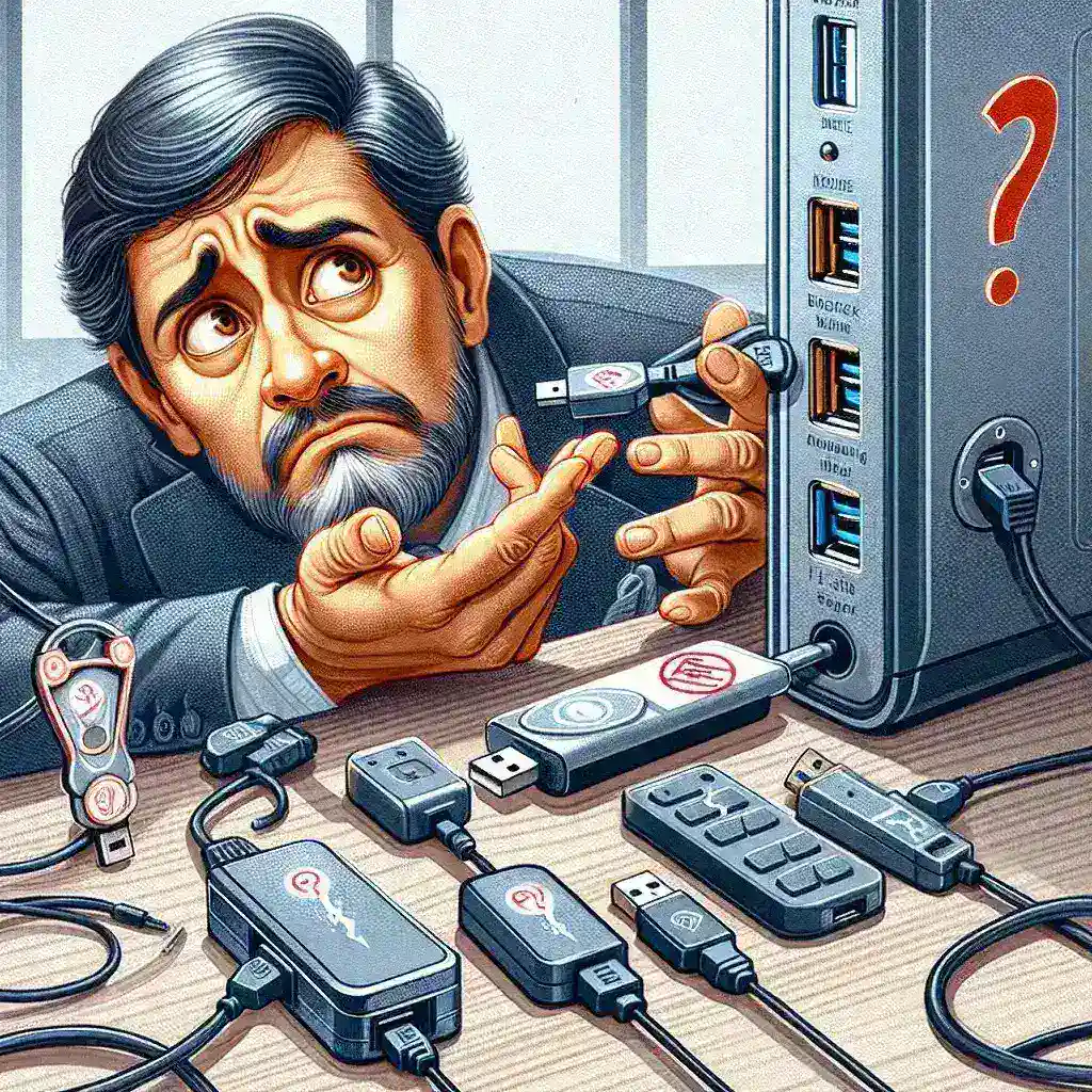 What Should I Do If a Device Connected to My USB Splitter Is Not Recognized?